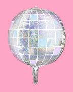 Shimmer Disco Balloon - 4 disco ball balloons