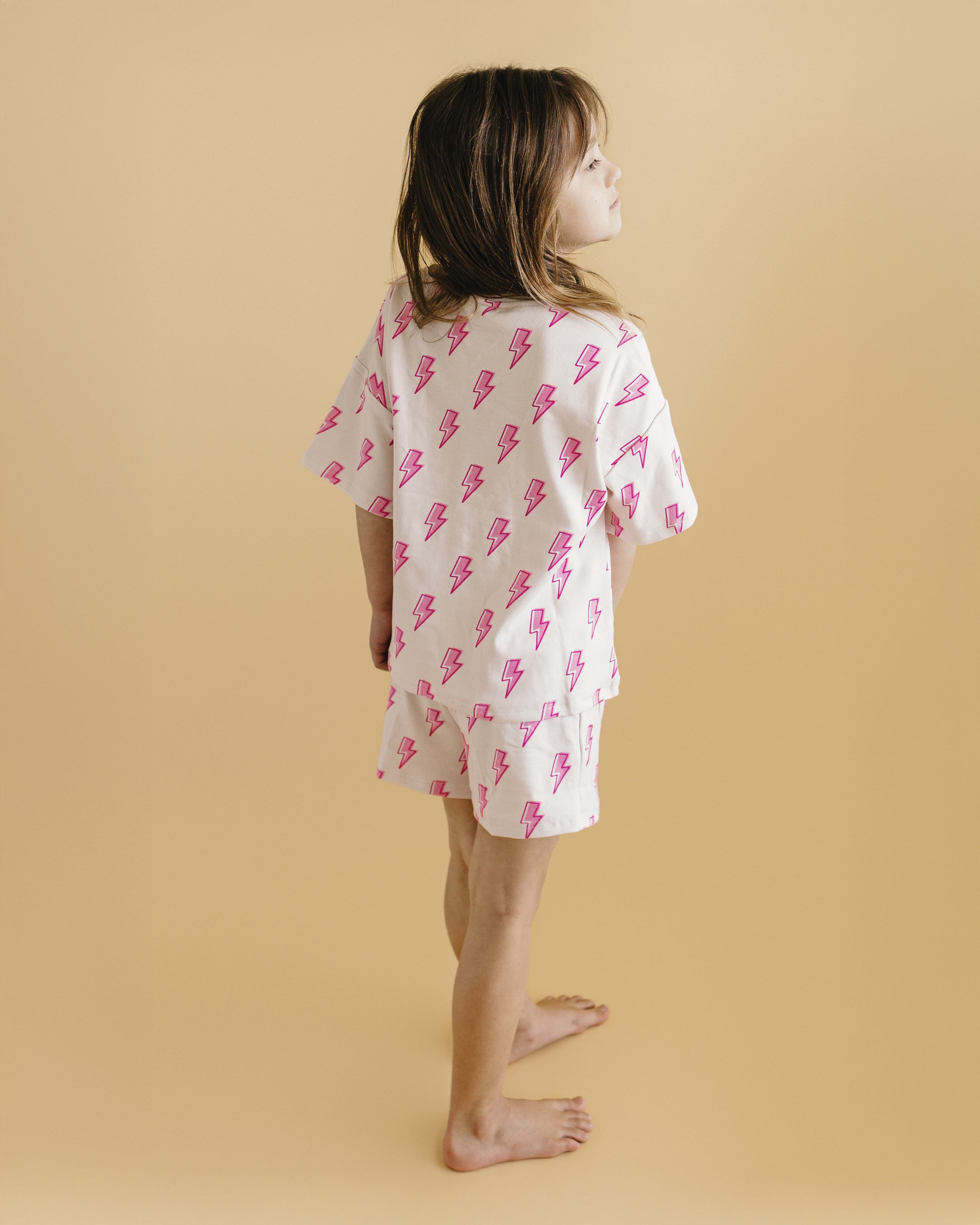 Shorts Set | Pink Bolts