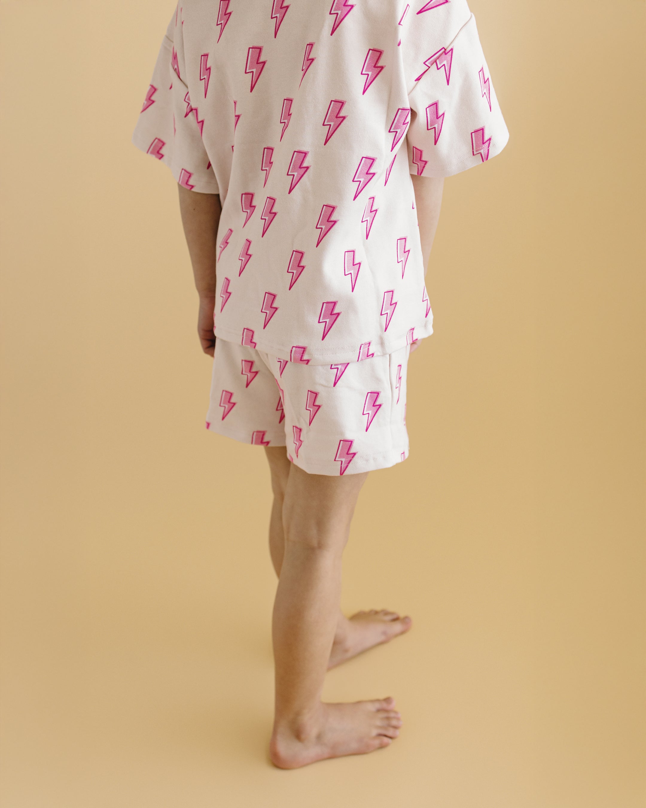 Shorts Set | Pink Bolts