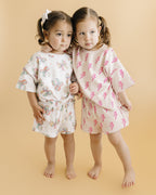 Shorts Set | Pink Bolts