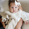 White Edged Bow