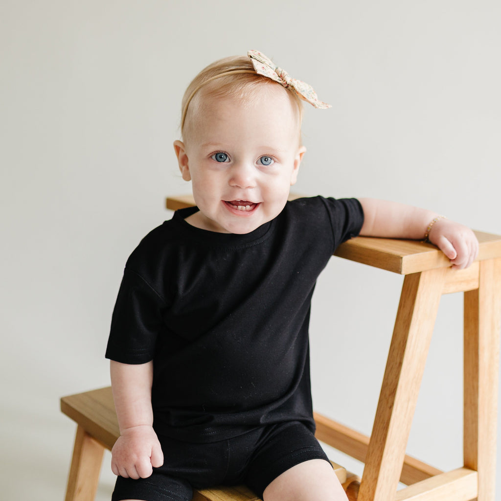 Tee & Bike Shorts Set