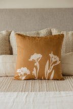 Robin Printed Floral Pillow