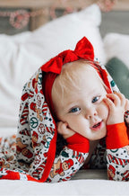 Red Classic Bow