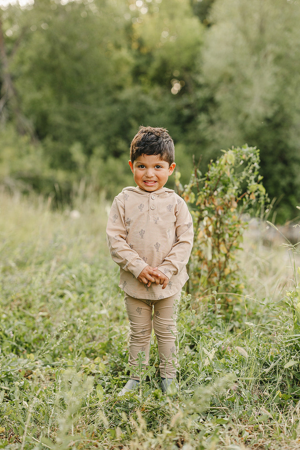Cactus Hooded Set