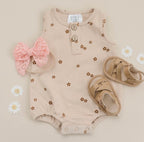 Coral Lace Bow