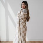MINKY STRETCH XL THROW BLANKETS