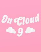 Cloud Nine Banner - white iri foil banner