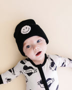 Mom Tattoo Bamboo Zip Romper