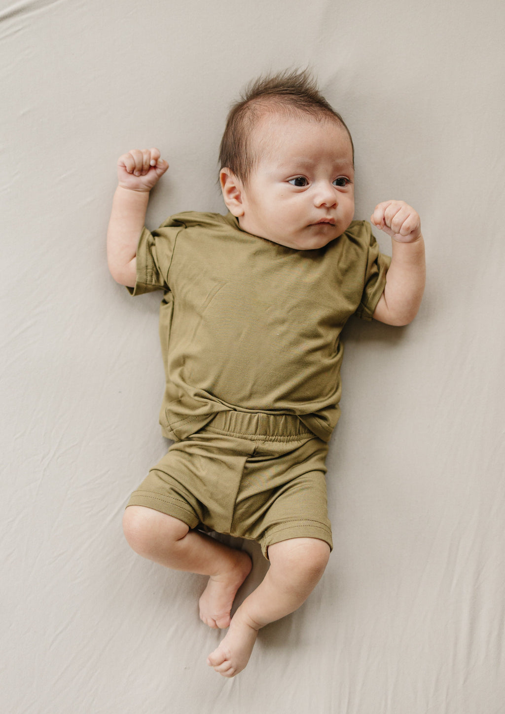 Tee & Bike Shorts Set