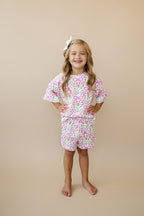 Shorts Set | Coquette Garden