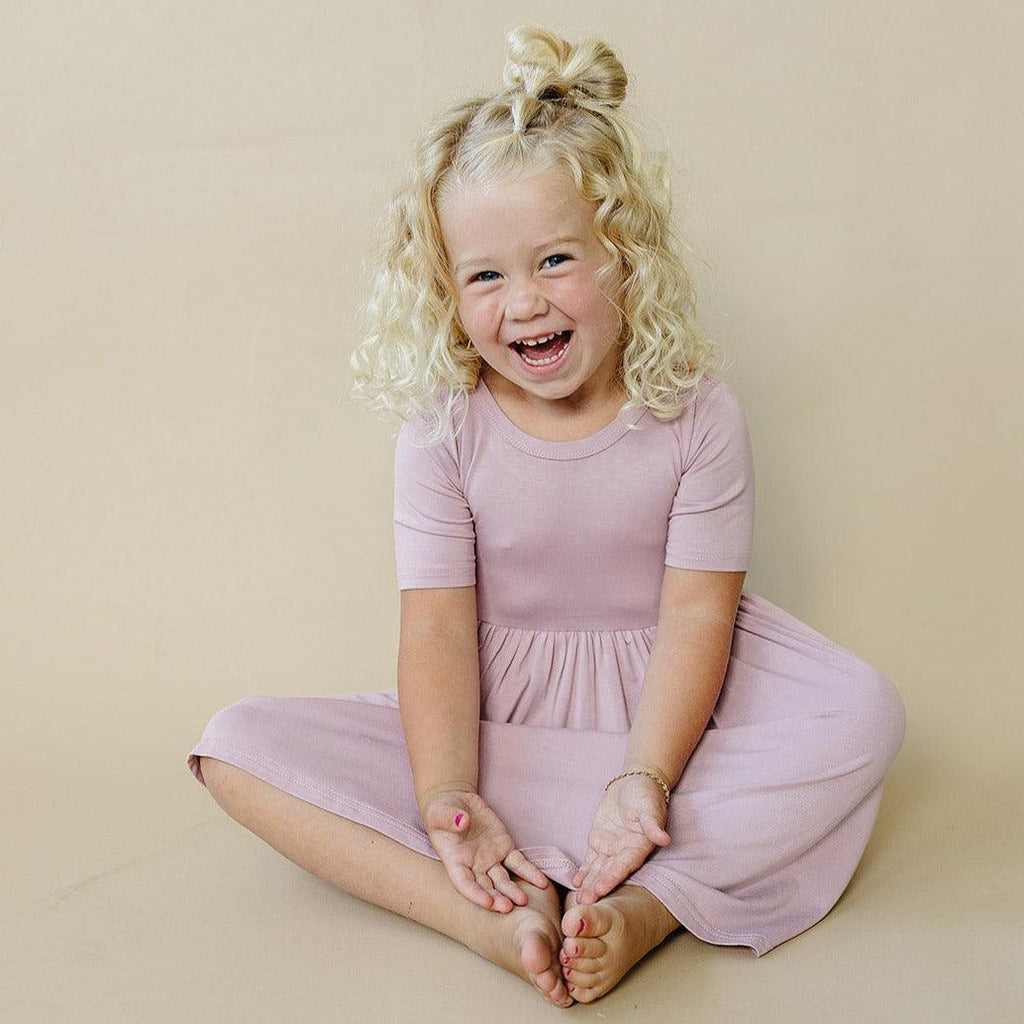 Tropical Haze Bamboo Twirl Dress