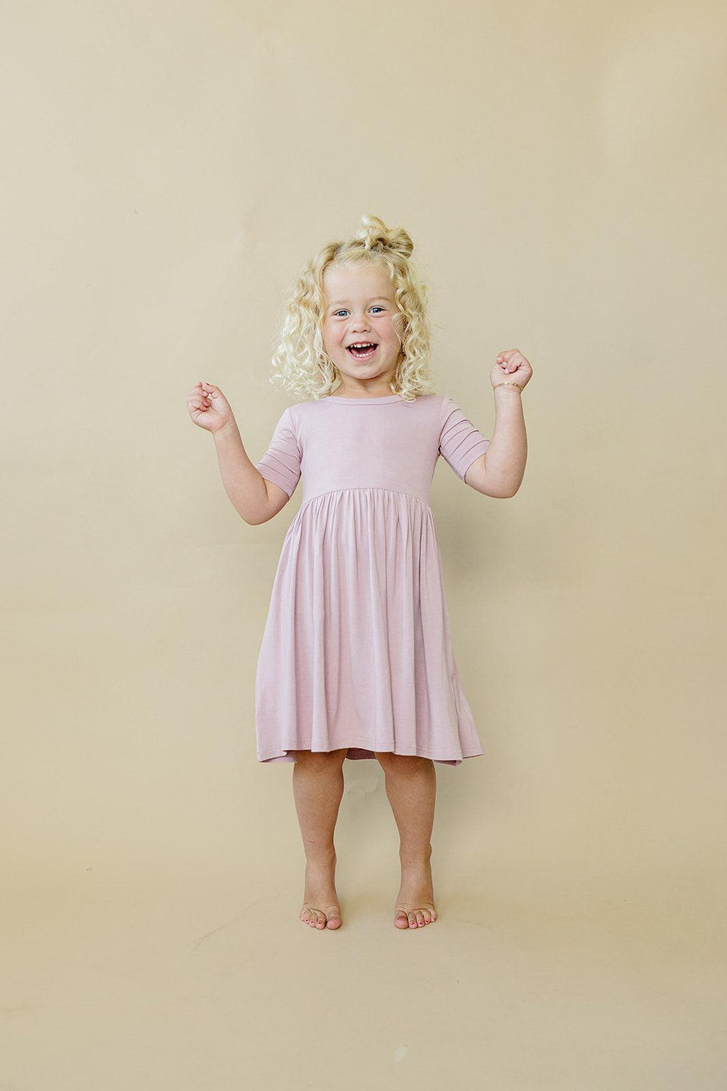 Tropical Haze Bamboo Twirl Dress