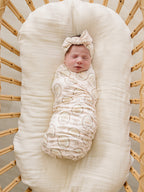 Vintage Bouquet Bamboo Stretch Swaddle