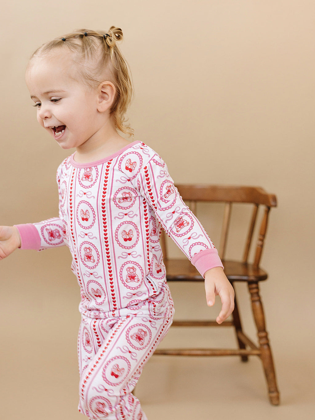 Bamboo Two Piece Set | Cherry Bear