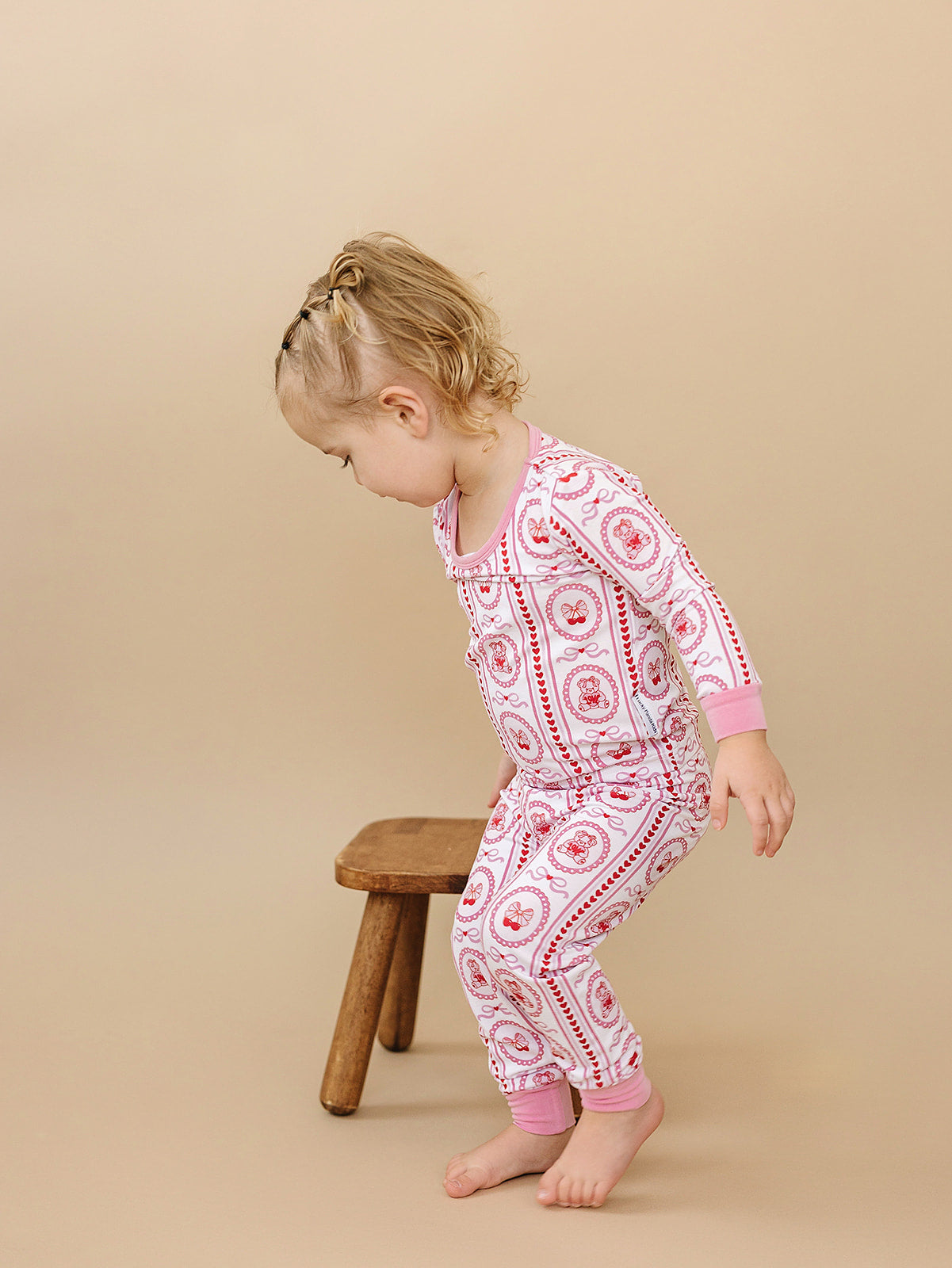 Bamboo Two Piece Set | Cherry Bear