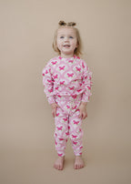 Jogger Set | Pink Butterfly
