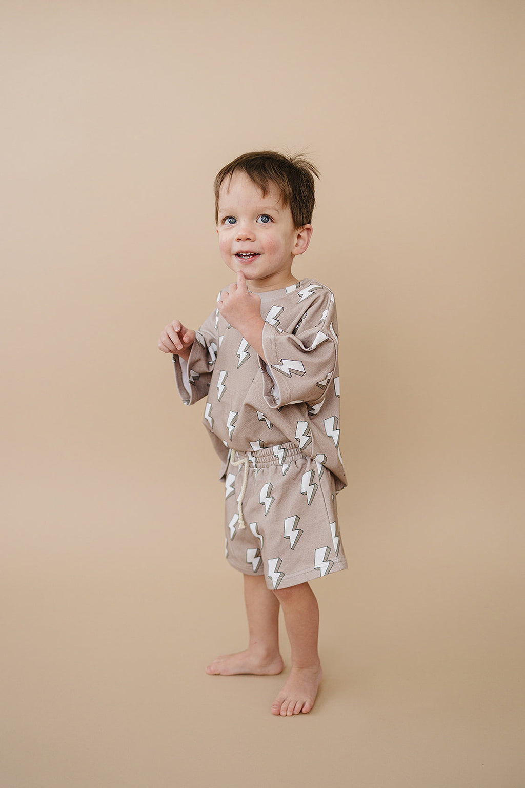 Shorts Set | Electric Beige