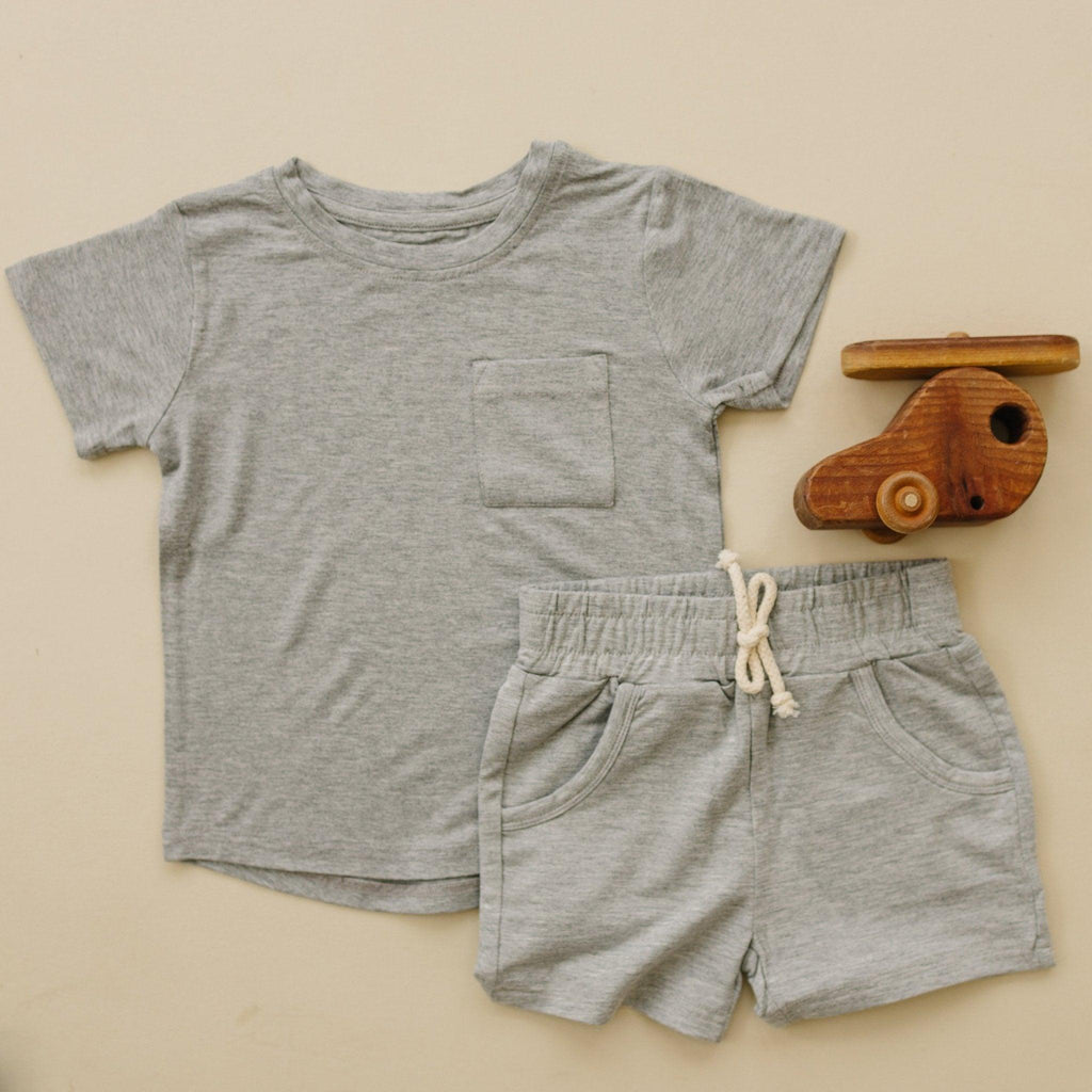 Terry Drawstring Shorts