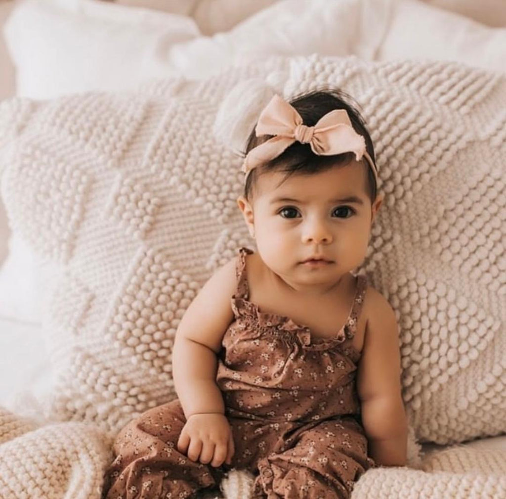 Blush Edged Bow