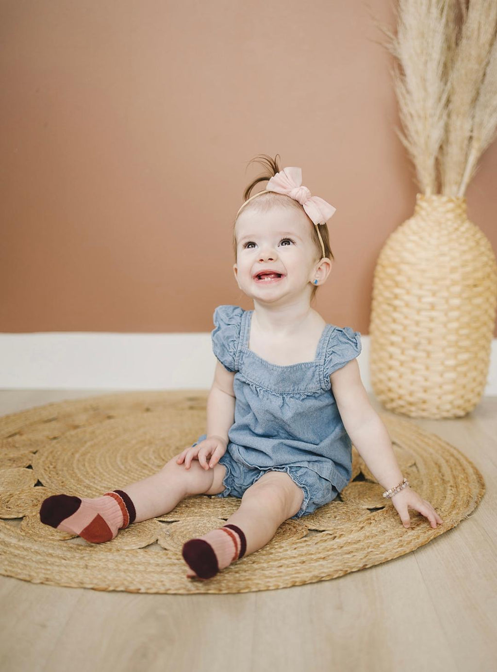 Blush Tulle Bow