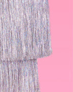 Shimmer Chandelier - iridescent foil chandelier
