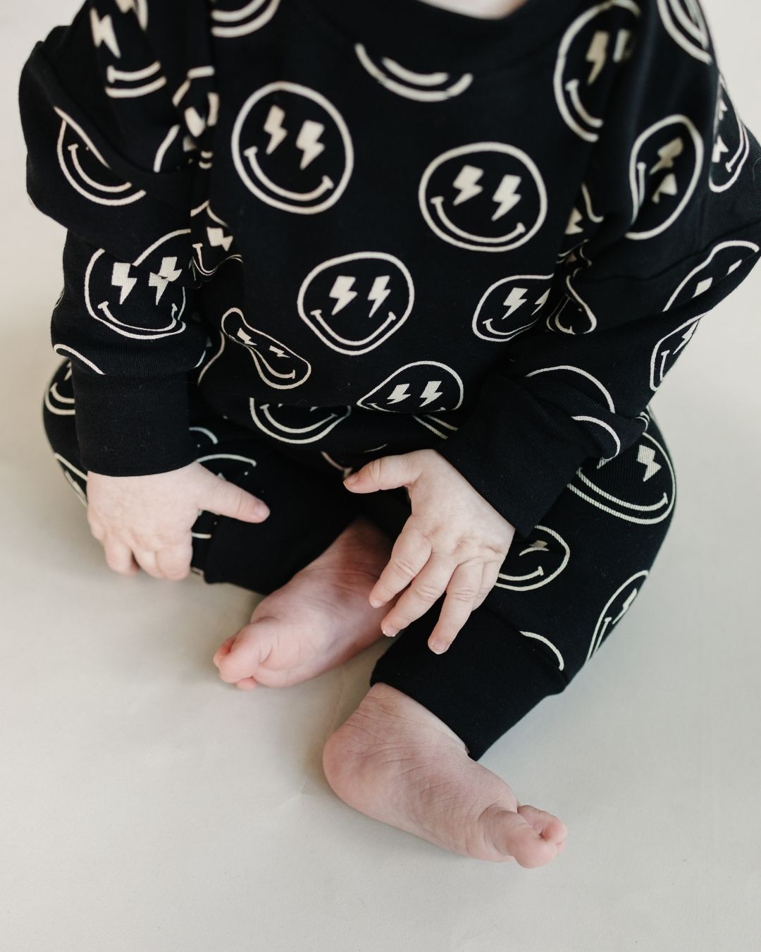 Electric Smiley Jogger Set