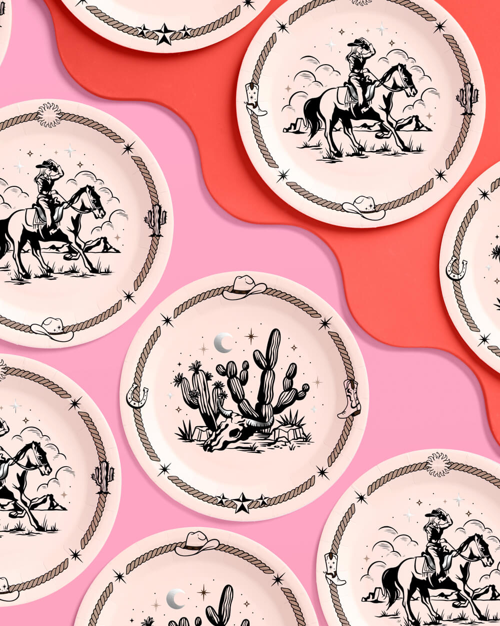Texas Hold 'Em Plates - set of 24 paper plates