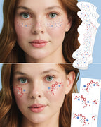 Fourth of July Freckle Tattoos - 16 tattoos