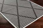 Anah 3D Black Outdoor Rug